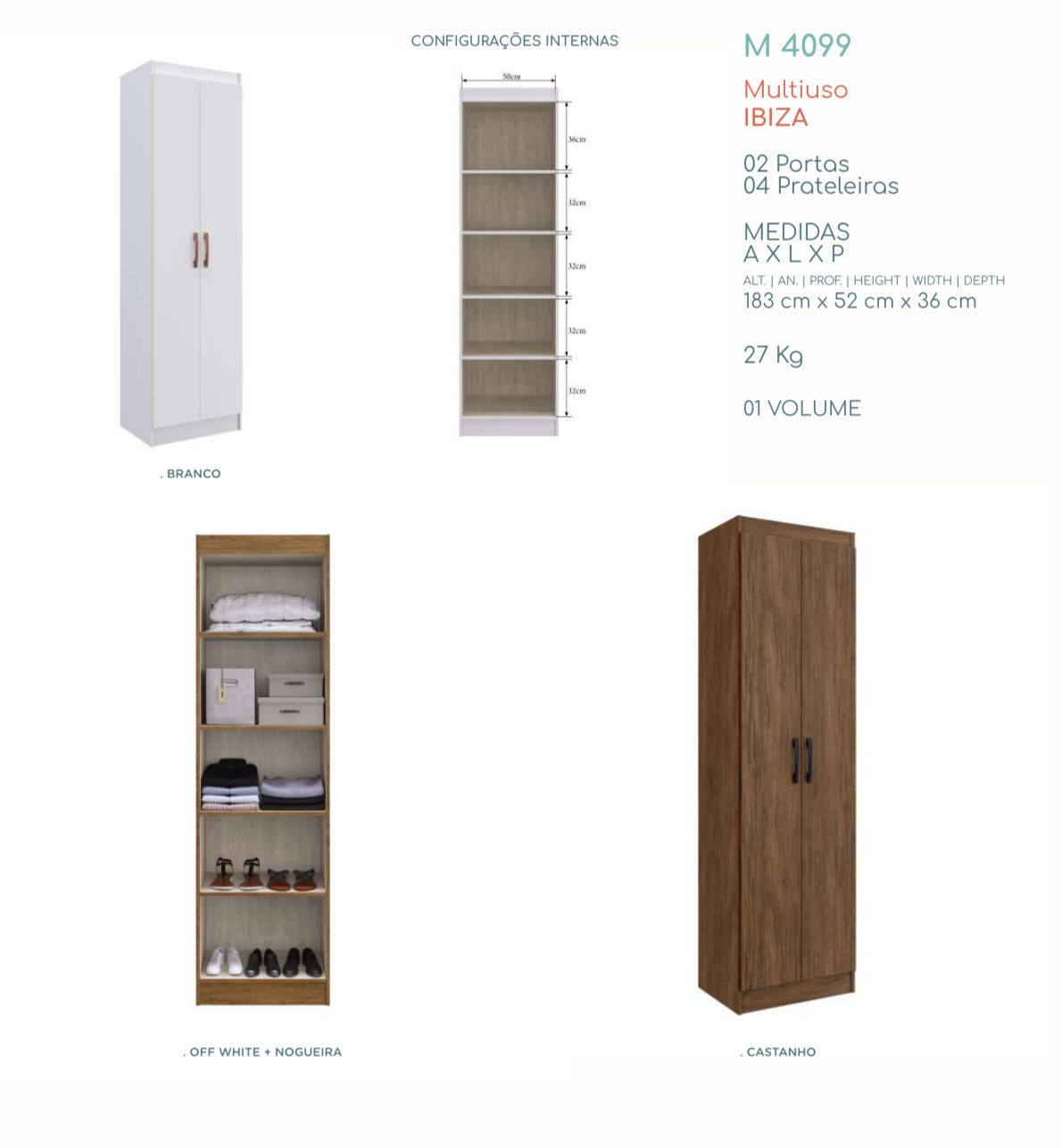 Mueble Multiuso Ibiza